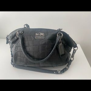 Authentic Coach animal print bag in great condition